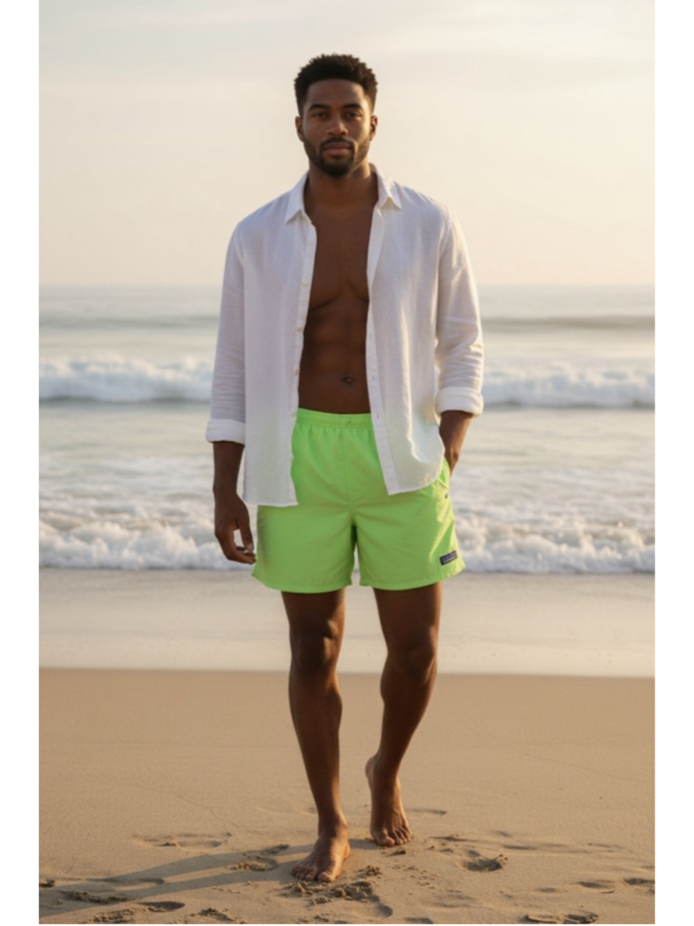 Men's Patagonia Baggies Shorts XXL Green Swim Trunks